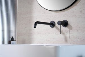 Bless Matte Black Concealed Single Lever Basin Mixer, view 4