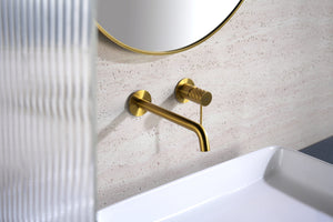 Bless Brushed Gold Concealed Single Lever Basin Mixer, view 4