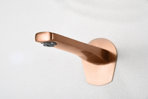 Brushed Rose Gold Single Lever Sink Mixer Faucet, view 4