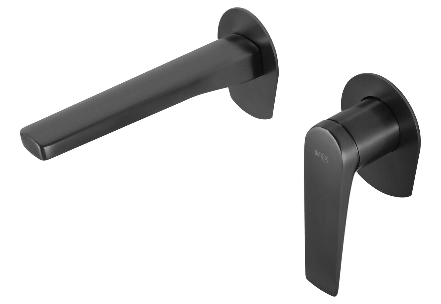 Lavabo empotrado monomando Delos negro mate | IMEX