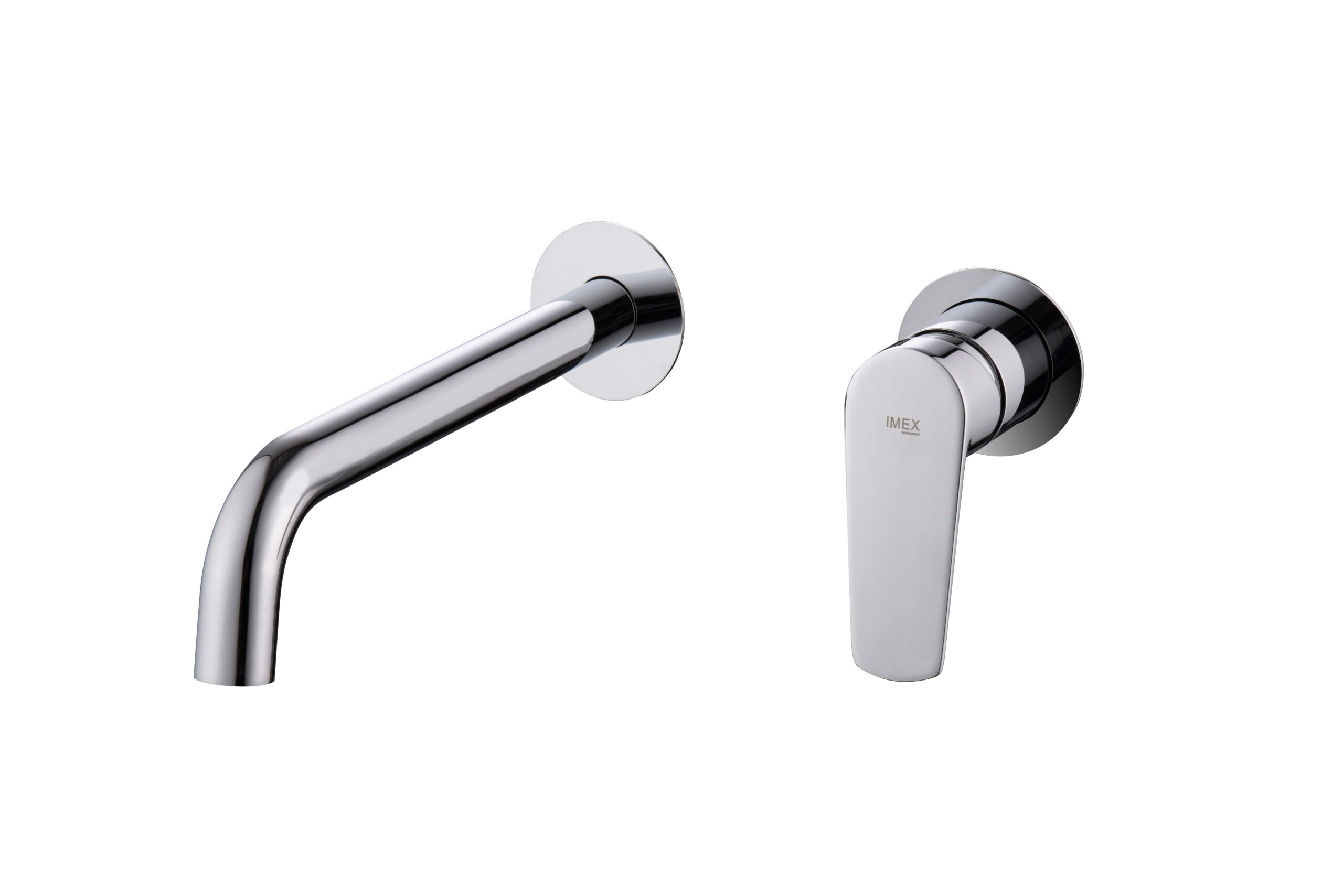 Chrome Built-In Sink Mixer Faucet Modern Bathroom, view 2