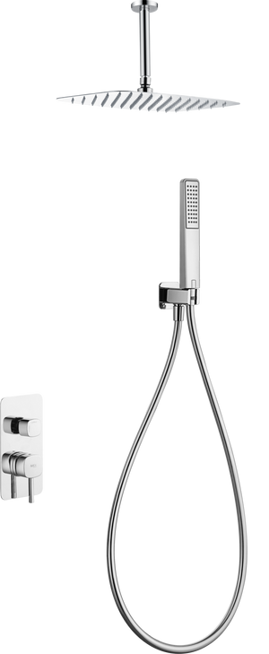 Arezzo Chrome Concealed Single Lever Shower Set, main product view