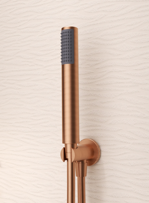 Génova Black Gun Metal Concealed Single Lever Shower Set, view 5