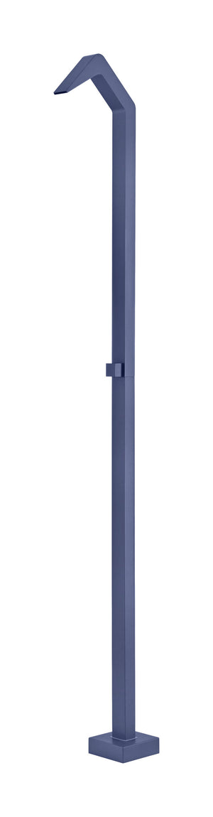 Niágara Ocean Blue Pool Shower Tap in 316 Stainless Steel, main product view