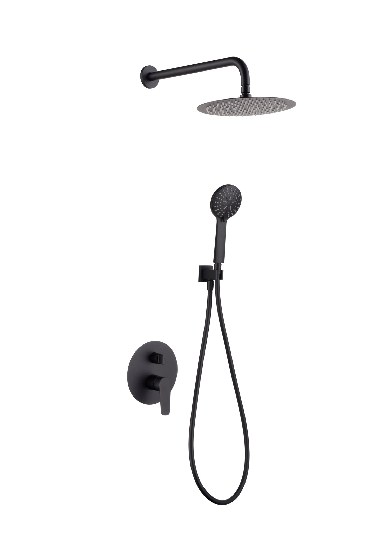 Conjunto de ducha empotrable monomando Bélgica mate | IMEX