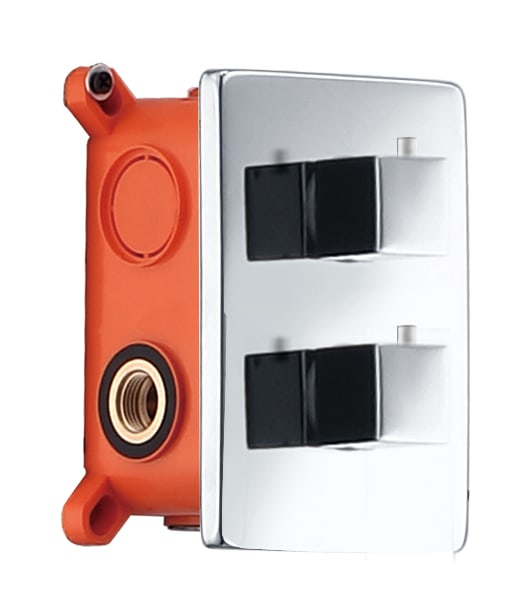 Grifo Empotrado Termostático 3 Vías - Faucet