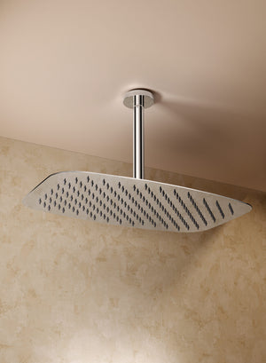 Arezzo Chrome Concealed Thermostatic Shower Set, view 4