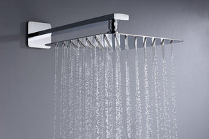 Chrome Thermostatic Built-In Shower Set Madeira, detail view