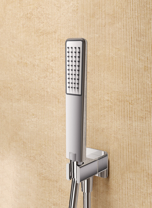 Toscana Chrome Concealed Thermostatic Shower Set, view 6