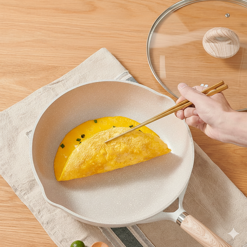 Non Stick Glass Lid Frying Pan