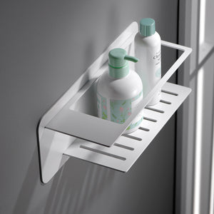 Matte White Soap Dish Modern Bathroom Accessory, view 3