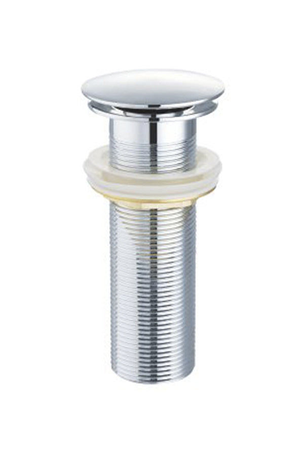 Chrome Click-Clack Drain Valve for Bowl Sinks, view 2