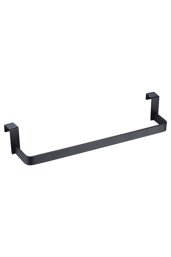 Matte Black Towel Rack Modern Bathroom Furniture, view 2