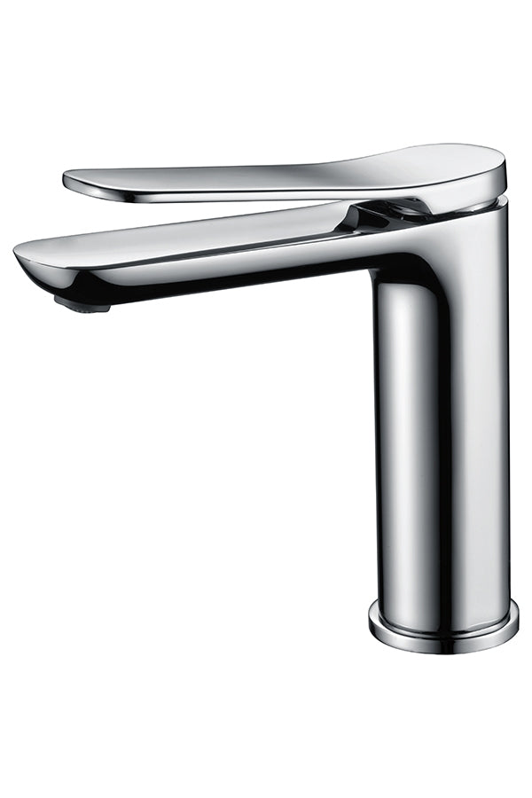 Chrome Single Lever Sink Faucet Modern Design, view 2