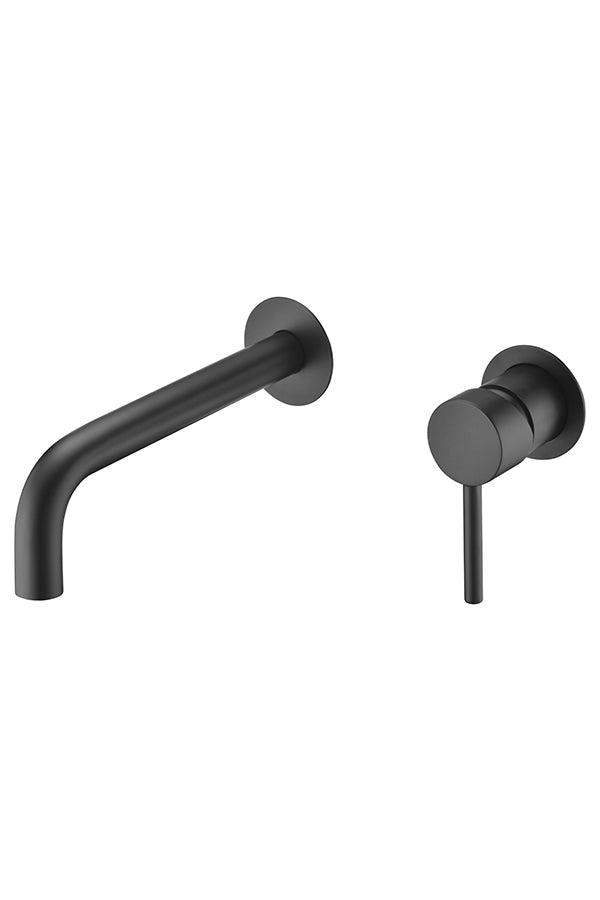 Matte Black Single Handle Bathroom Sink Faucet, view 2