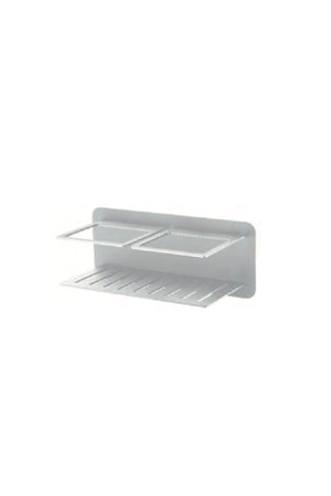Matte White Magnetic Soap Dish for Bathroom, view 2