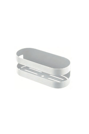 Matte White Soap Dish Modern Bathroom Accessory, view 2