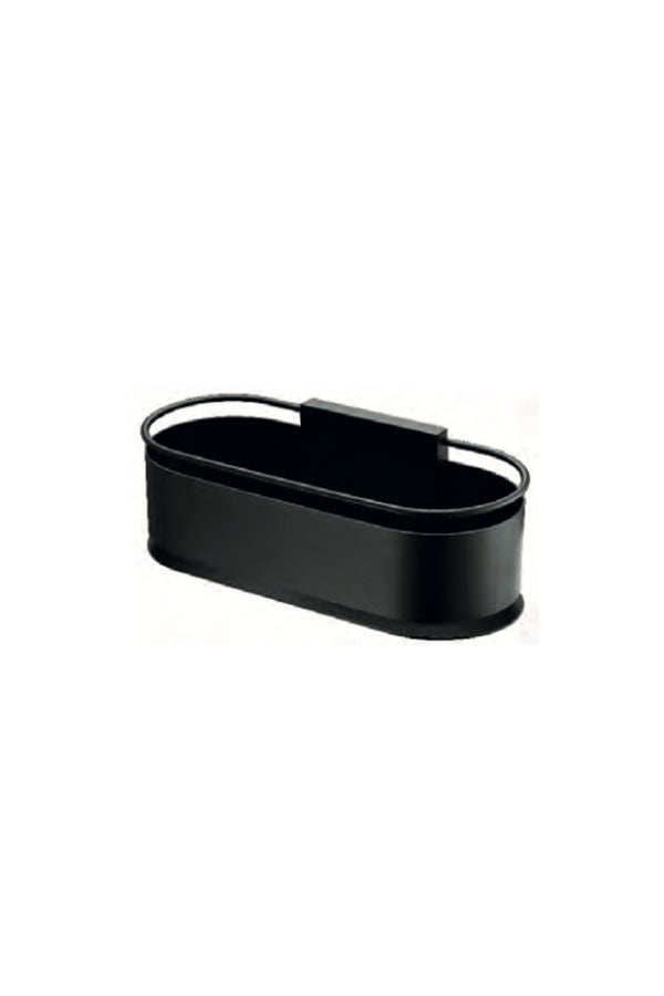 Matte Black Soap Dish Modern Bathroom Accessory, view 2