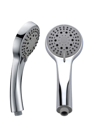 Chicago Chrome Shower Handle Modern Bathroom Set, view 2