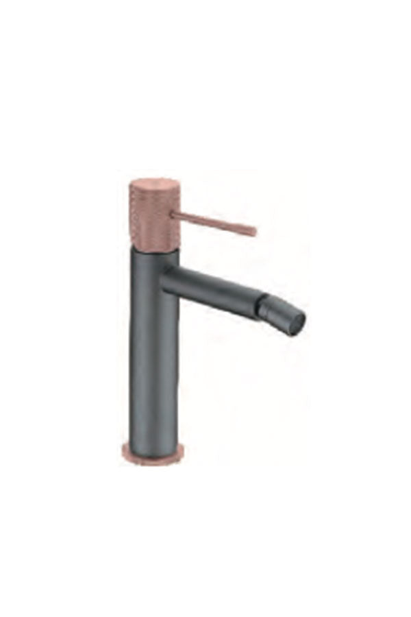 Gray Champagne Single Lever Bidet Mixer Modern Design, view 2