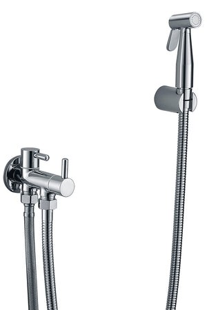 Ness Chrome Bidet Mixer Single Lever Recessed, view 2