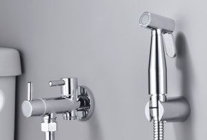 Ness Chrome Bidet Mixer Single Lever Recessed, view 3