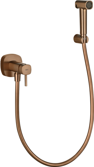 Toscana Brushed Rose Gold Concealed Bidet Mixer, view 2