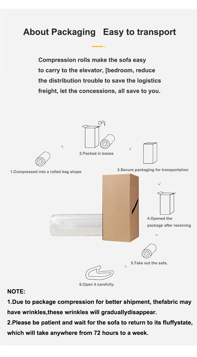 Sofá esquinero seccional moderno comprimido