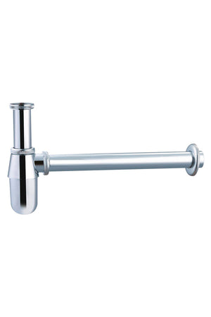Chrome Round Visible Siphon for Modern Bathrooms, view 2