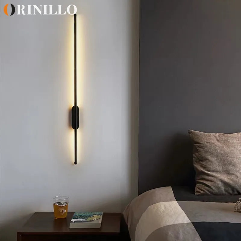 Lámpara de pared LED de péndulo largo minimalista moderna