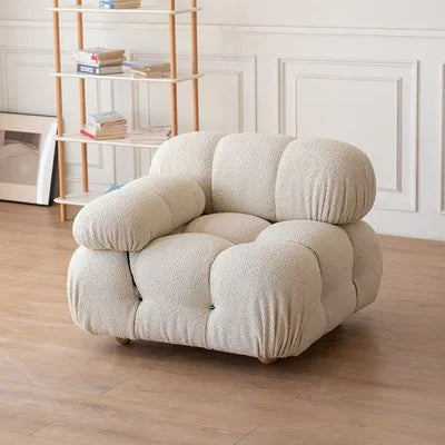Sofá modular minimalista nórdico comprimido