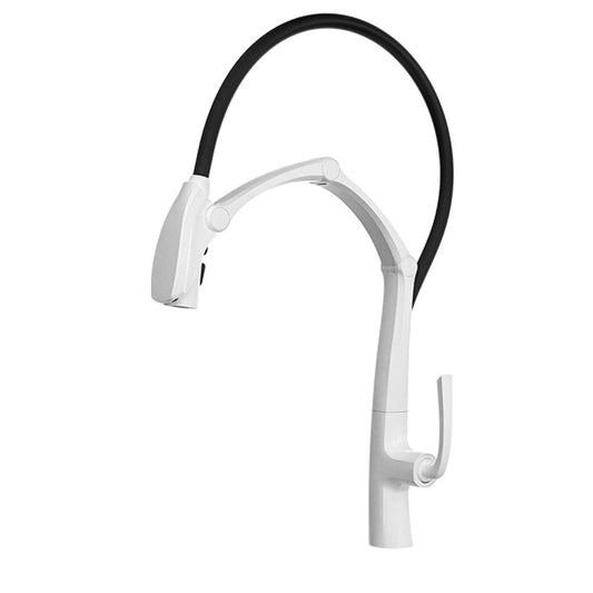 Grifo extraíble con sensor y pantalla LED, 3 funciones, sin contacto