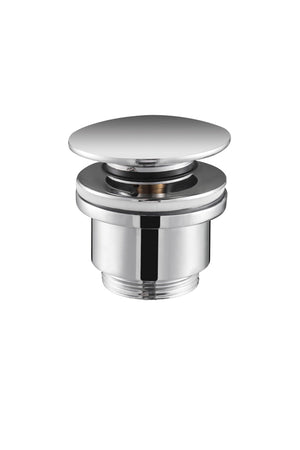 Chrome Click-Clack Valve for Bathroom Sinks, view 2