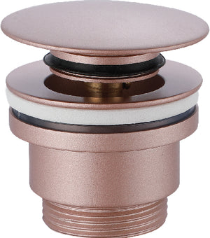 Champagne Click-Clack Valve for Bathroom Sink, view 2