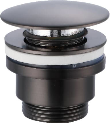 Válvula Click-Clack Pvd Negro Gun Metal - Bathroom Product