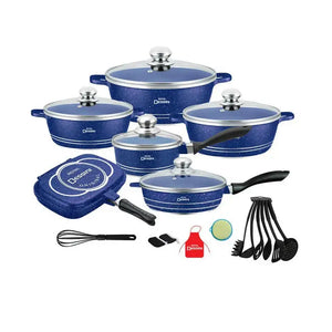 23-Piece Aluminum Cookware Set with Non-Stick Coating - view 6