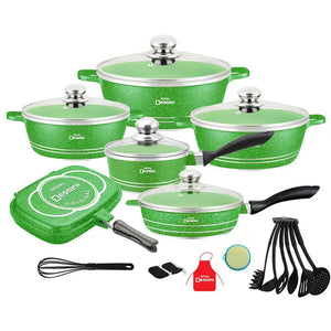 23-Piece Aluminum Cookware Set with Non-Stick Coating - view 4