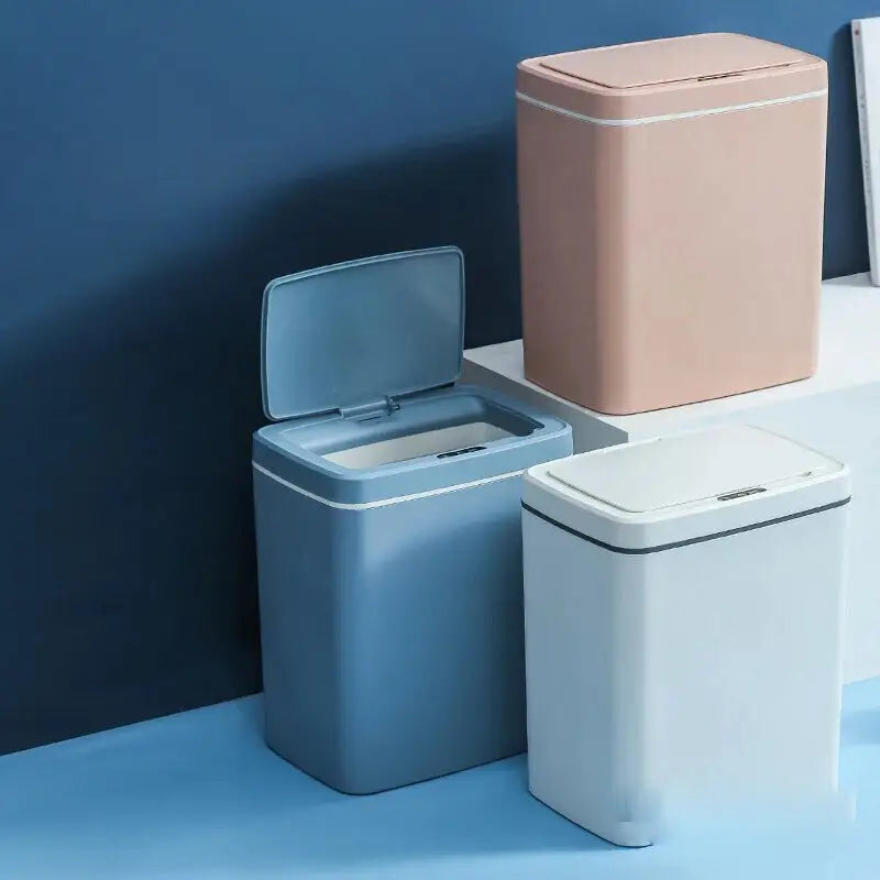 Automatic Multifunction Electric Touch Smart Trash - Trash