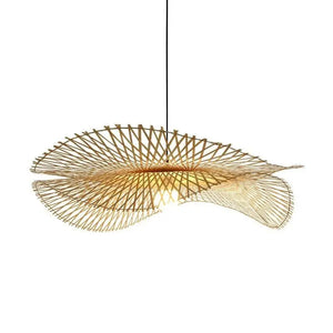 Bamboo Woven Wicker Chandeliers Pendant Lights - Pendant Lamp
