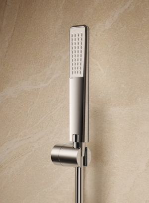 Toscana Matte Black Single Lever Bath and Shower Kit, view 5