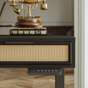 Rattan Soan Electric Standing Desk - 48’’ x 26’’ / White - Standing Desk