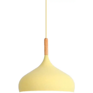 Modern Wooden Pendant Light with LED Color Changing - view 15