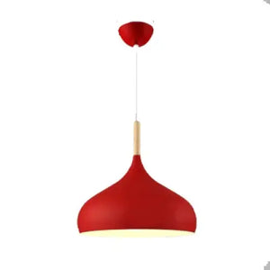 Modern Wooden Pendant Light with LED Color Changing - view 6