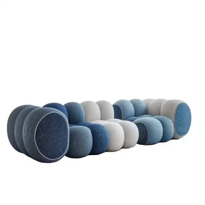 Compressed Nordic Puff Bubble Couch Sofa - Compressed Sofa