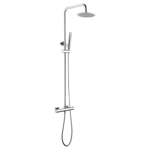 Chrome Thermostatic Shower Set with Temperature Control, main product view