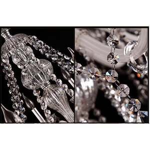 Crystal Modern Tear Ceiling Chandelier Lamp - Chandelier