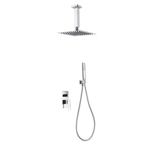 Chrome Single Lever Built-in Shower Set Modern Design, main product view