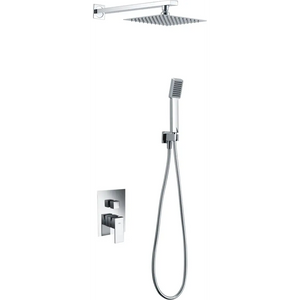 Chrome Single-Lever Built-In Shower Set Dublin Series, main product view