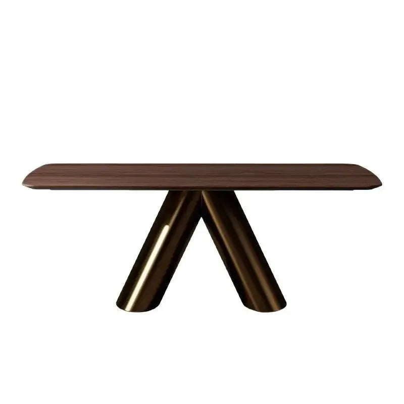 Walnut Wabi Sabi Dining Table | Solid Wood - view 2