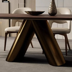 Walnut Wabi Sabi Dining Table | Solid Wood - view 5